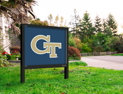 Georgia Tech Primary Mark Navy Yardsy Sign