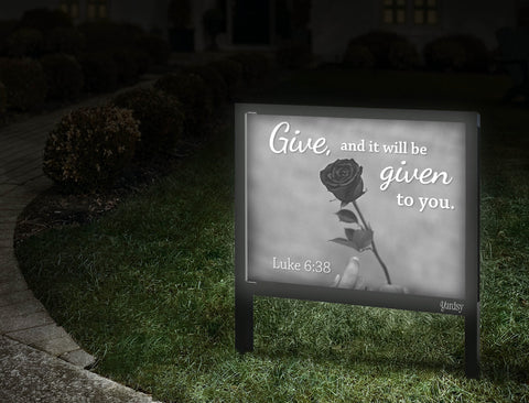 Give And It Will Be Given To You Walkway