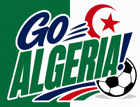 Go Algeria! Soccer Yardsy Sign yard sign