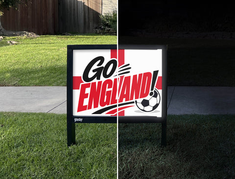 Go England! Soccer Yardsy Sign yard sign