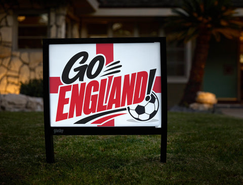 Go England! Soccer Yardsy Sign yard sign