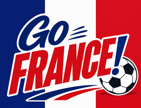 Go France! Soccer Yardsy Sign yard sign