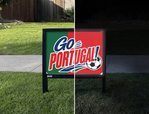 Go Portugal! Soccer Yardsy Sign yard sign