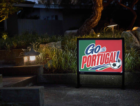 Go Portugal! Soccer Yardsy Sign yard sign