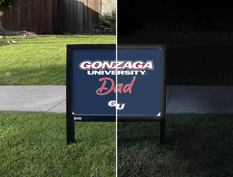 Gonzaga Dad Yardsy Sign yard sign