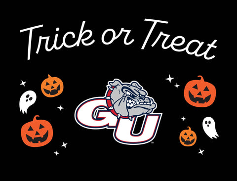 Gonzaga Halloween Trick Or Treat Yardsy Sign yard sign
