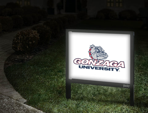 Gonzaga University Bulldog White Walkway