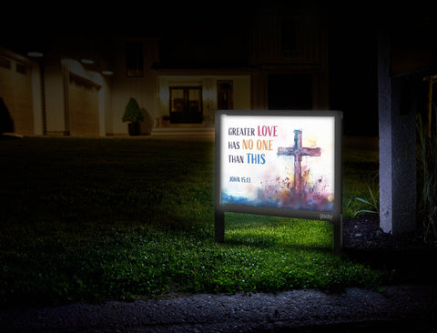 Greater Love Yardsy Sign Mailbox.Jpg