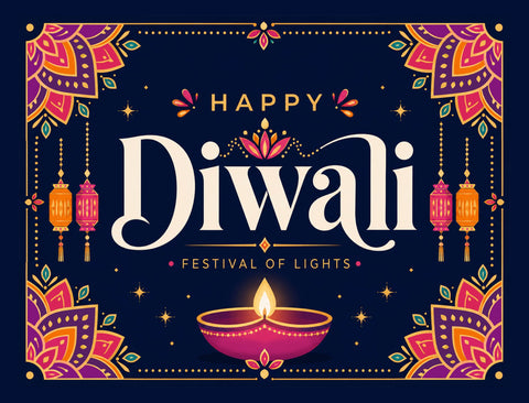 Happy Diwali Festival Of Lights Yardsy Sign yard sign