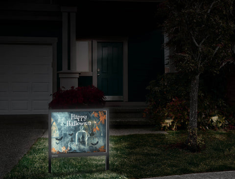 Happy Halloween Bat Front Door