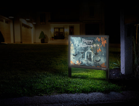 Happy Halloween Bat Mailbox