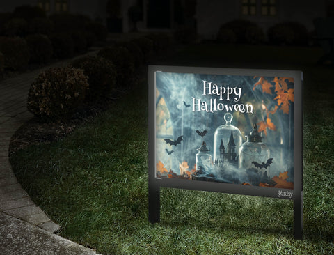 Happy Halloween Bat Walkway