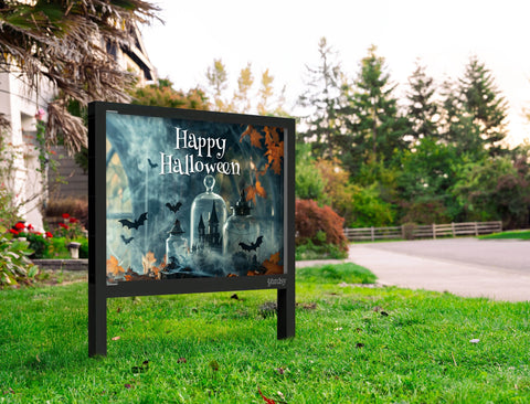 Happy Halloween Bat Yard