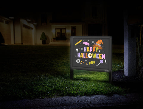 Happy Halloween Candy Yardsy Sign Mailbox