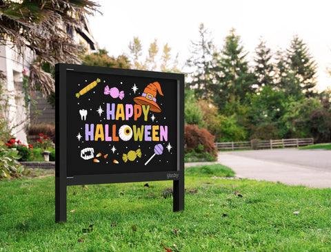 Happy Halloween Candy Yardsy Sign Yard