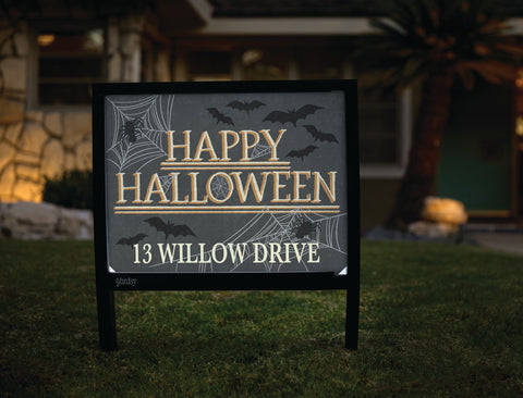 Happy Halloween Custom Yardsy Sign yard sign