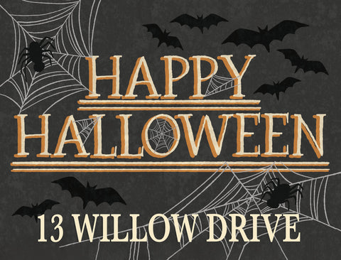 Happy Halloween Custom Yardsy Sign yard sign