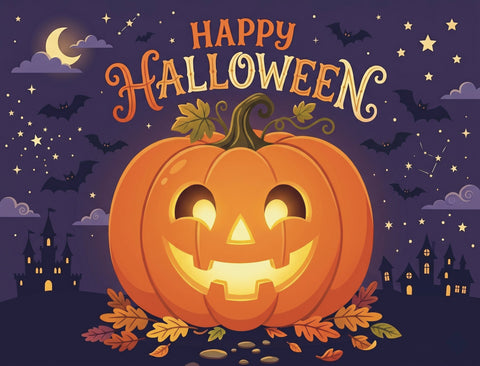 Happy Halloween Jack-o-lantern Yardsy Sign yard sign