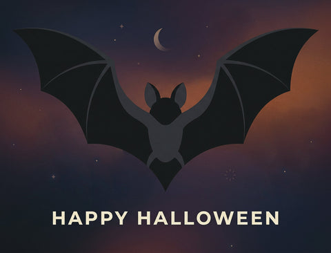 Happy Halloween Spooky Bat Yardsy Sign yard sign