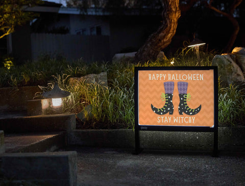 Happy Halloween Stay Witchy Yardsy Sign yard sign