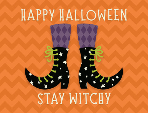 Happy Halloween Stay Witchy Yardsy Sign yard sign