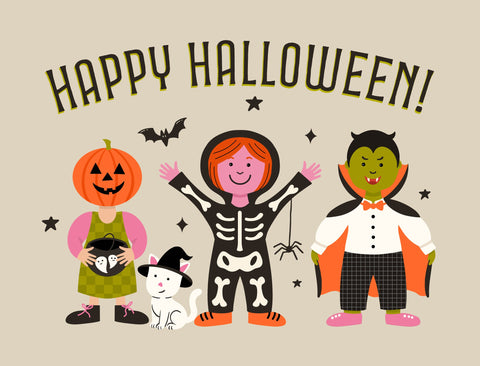 Happy Halloween Trick Or Treaters Yardsy Sign yard sign