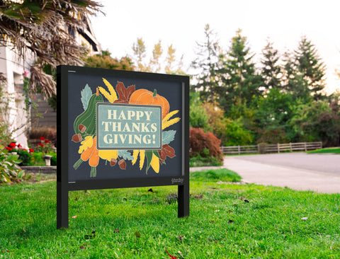 Happy Thanksgiving Yardsy Sign Yard.Jpg