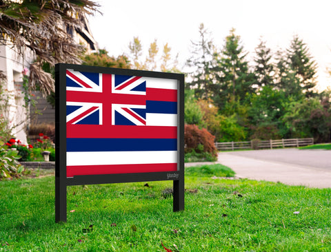 Hawaii Flag Yardsy Sign Yard