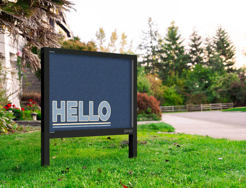 Hello Yardsy Sign Yard