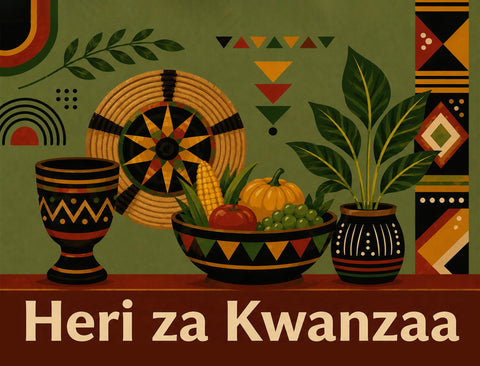 Heri Za Kwanzaa Yardsy Sign yard sign