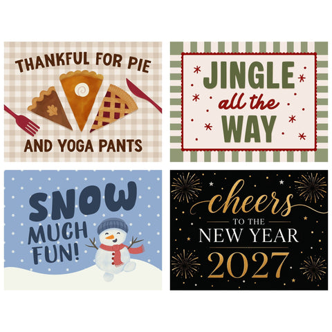 Playful Sayings Holiday Bundle 2.0 (Inserts Only) — bundle preview