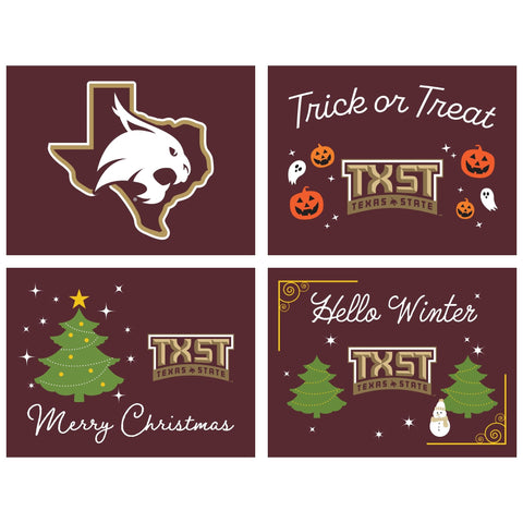 Texas State Christmas Bundle (Inserts Only) — bundle preview