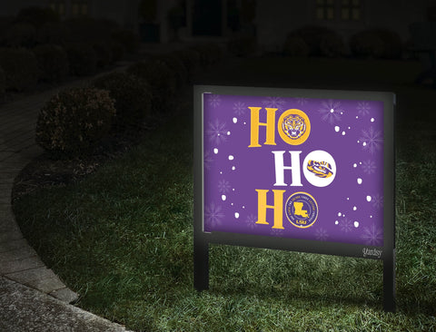Ho Ho Ho Lsu Purple Walkway
