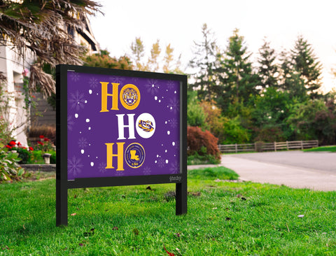 Ho Ho Ho Lsu Purple Yard