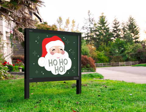 Ho Ho Ho Santa Yardsy Sign Yard