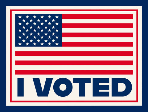 I Voted Yardsy Sign yard sign