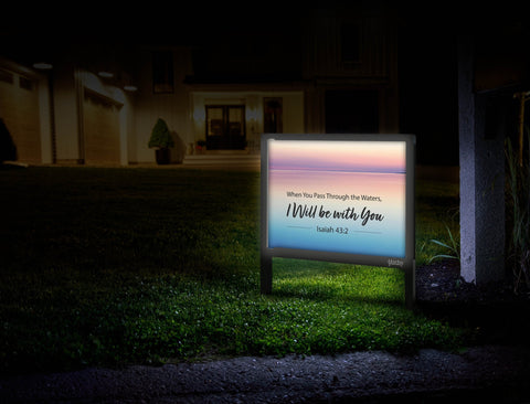 I Will Be With You Mailbox