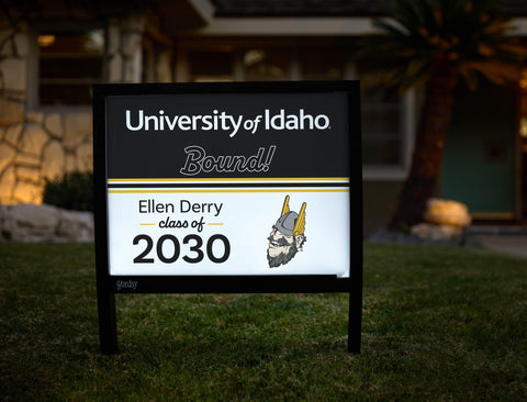 Idaho College Bound Custom Yardsy Sign yard sign