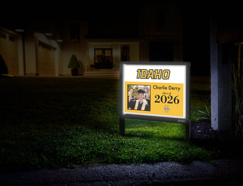 Idaho Graduate Custom Yardsy Sign yard sign