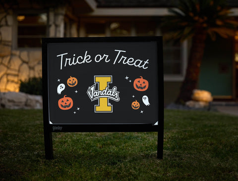 Idaho Halloween Trick Or Treat Yardsy Sign yard sign