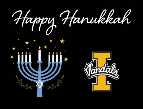 Idaho Happy Hanukkah Yardsy Sign yard sign