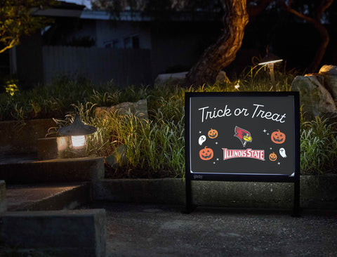 Illinois State Halloween Trick Or Treat Yardsy Sign yard sign