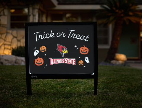 Illinois State Halloween Trick Or Treat Yardsy Sign yard sign