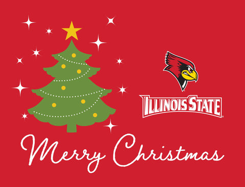 Illinois State Merry Christmas Yardsy Sign yard sign