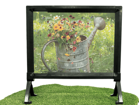Any Can Will Do Wildflower Garden Print Yardsy Sign