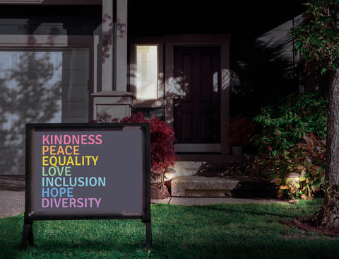 Diversity Yardsy Sign