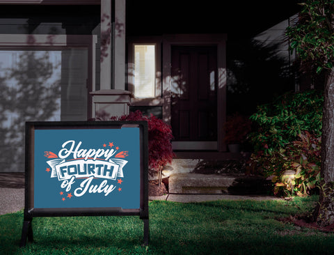 Happy Fourth Of July Yardsy Sign