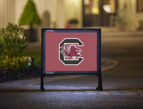 South Carolina C Cocky Garnet Yardsy Sign