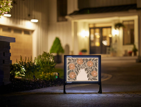 Flower Vase Yardsy Sign