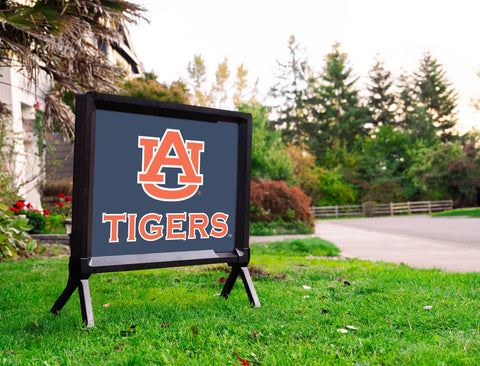 Auburn Tigers Blue Yardsy Sign